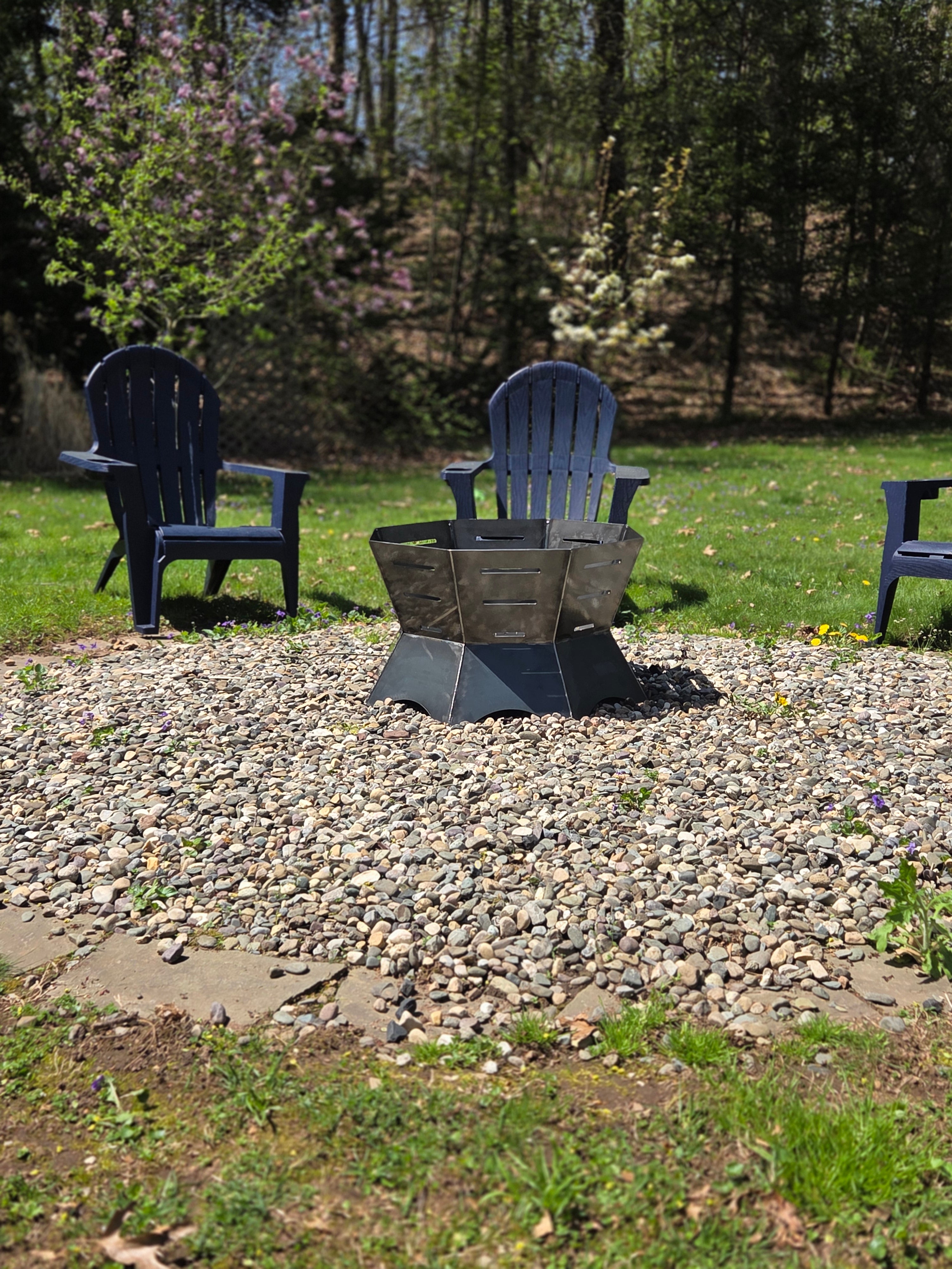 28" octagon firepit
