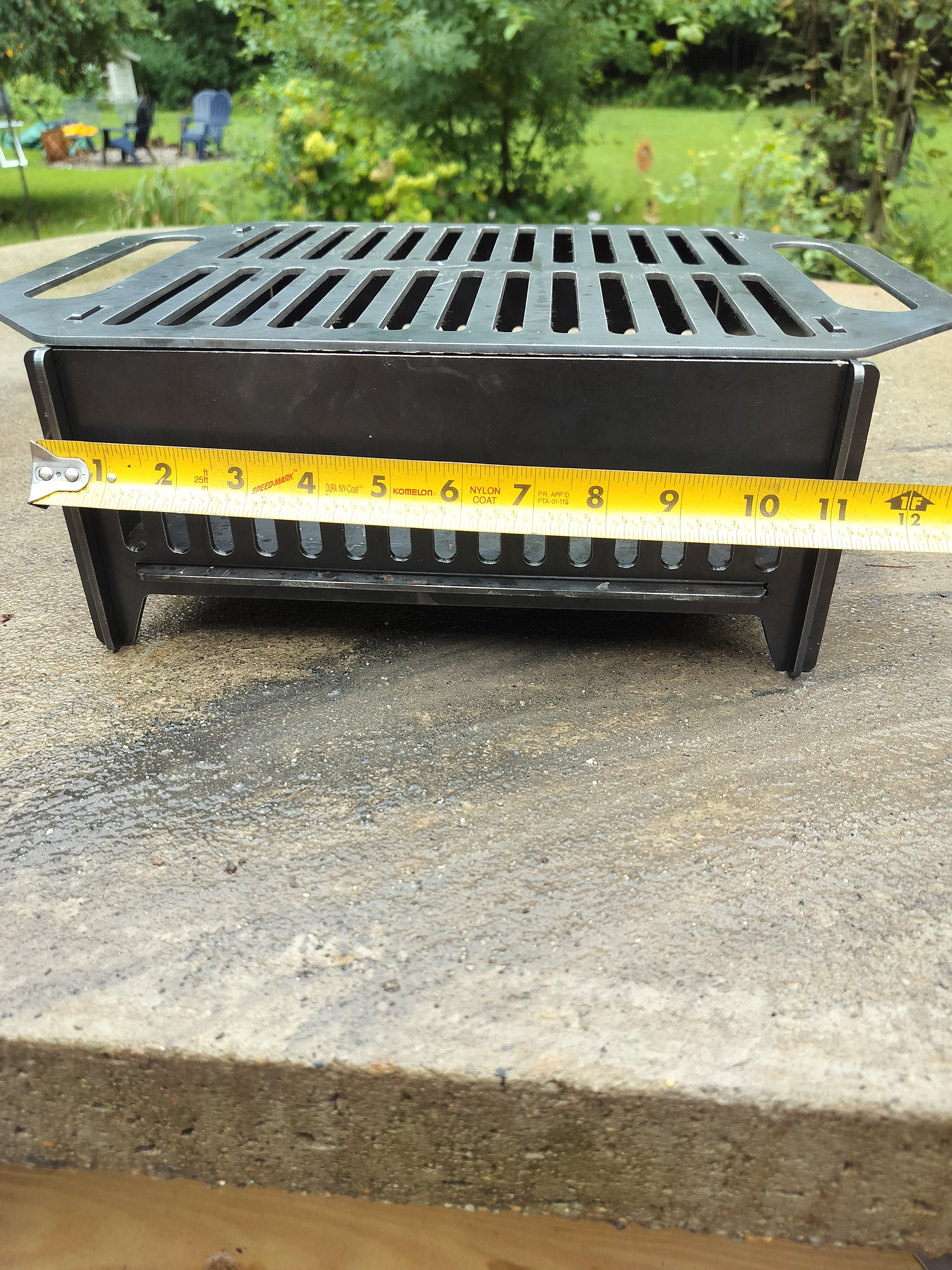 15"x11" collapsable charcoal grill