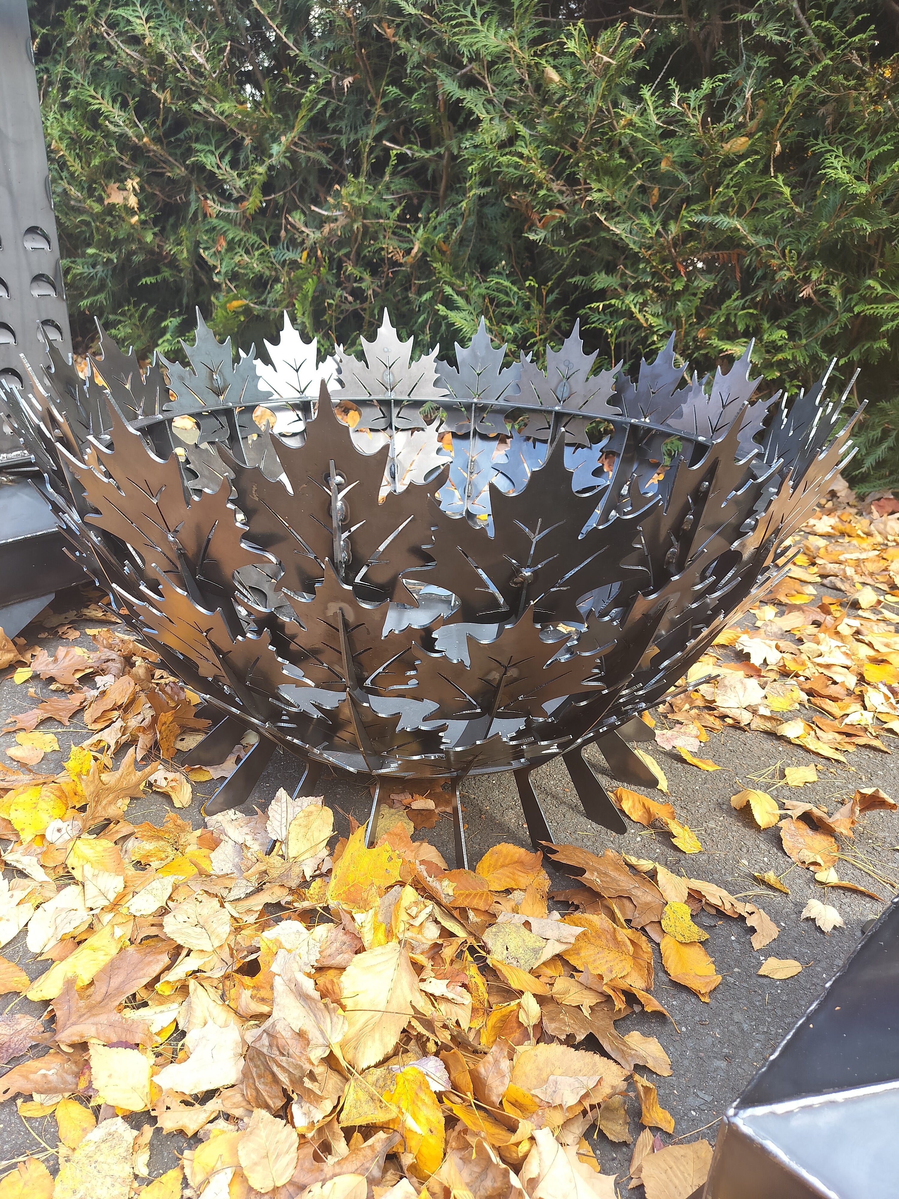 36" Mapleleaf firepit