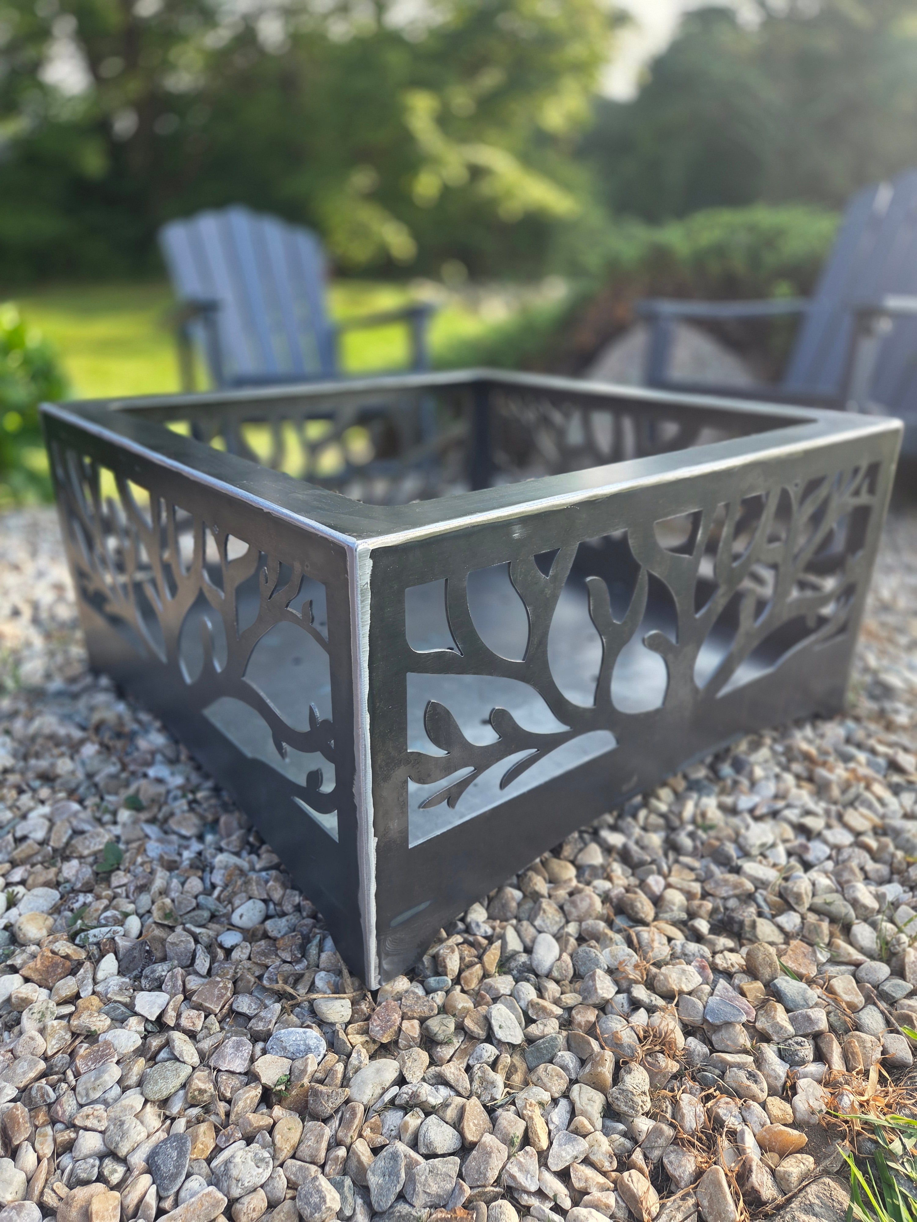Tree firepit