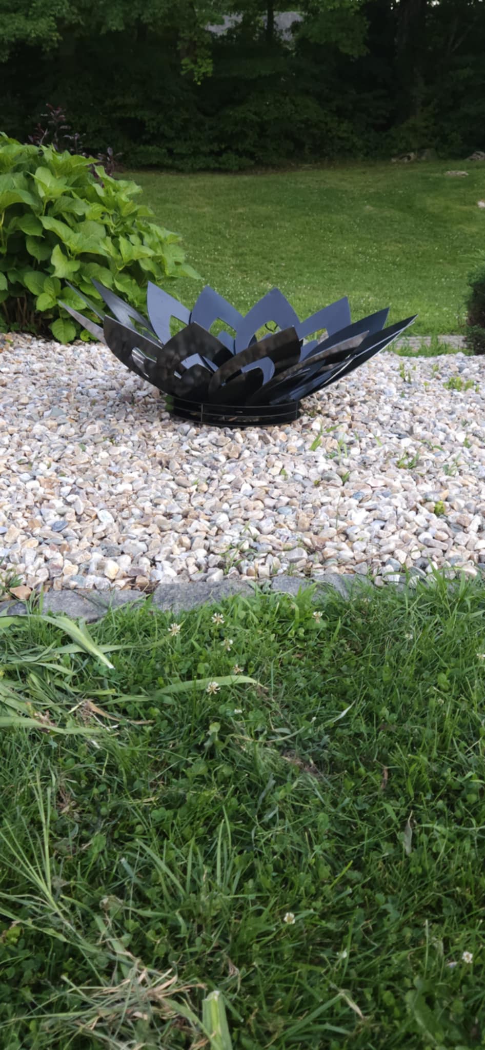 Flower firepit