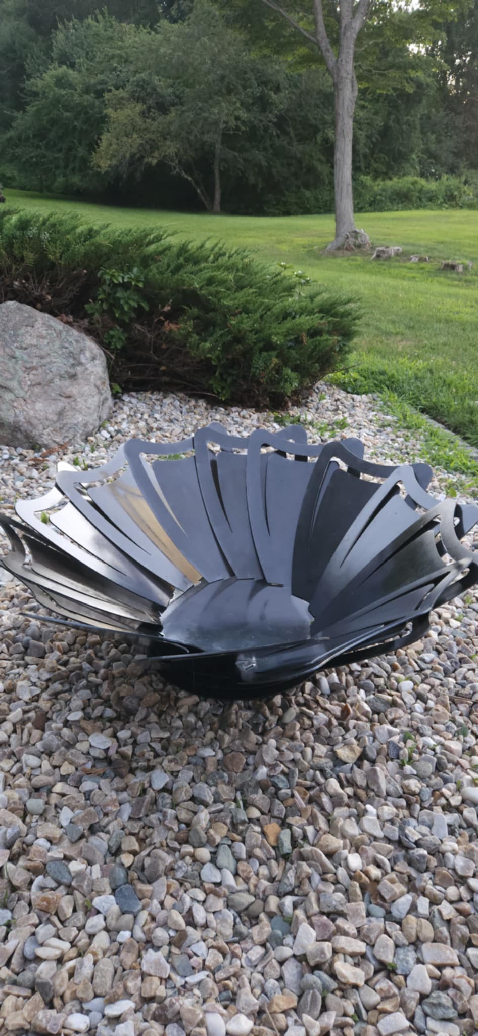 39" collapsible firepit