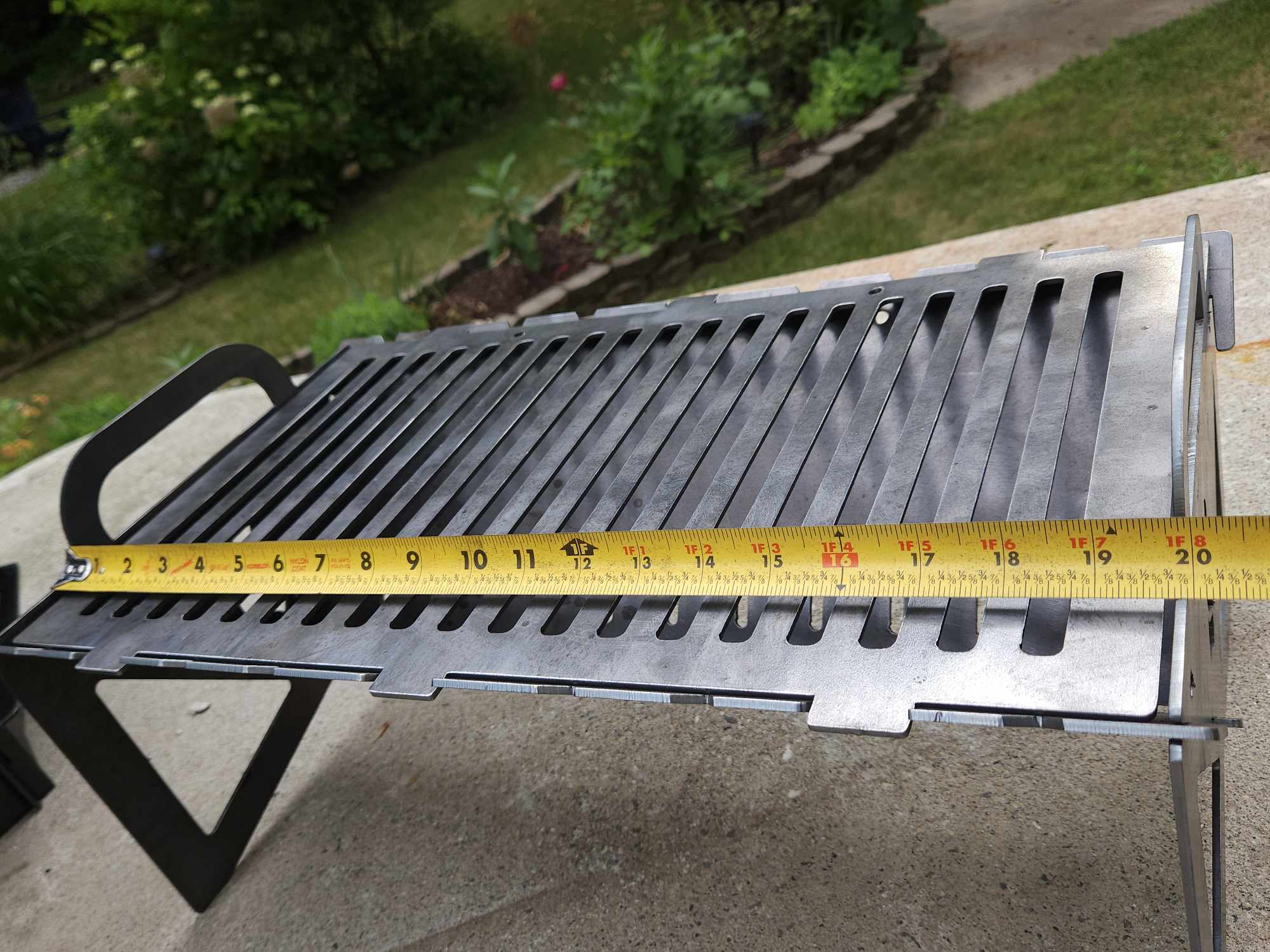 20"x11" flat pack grill