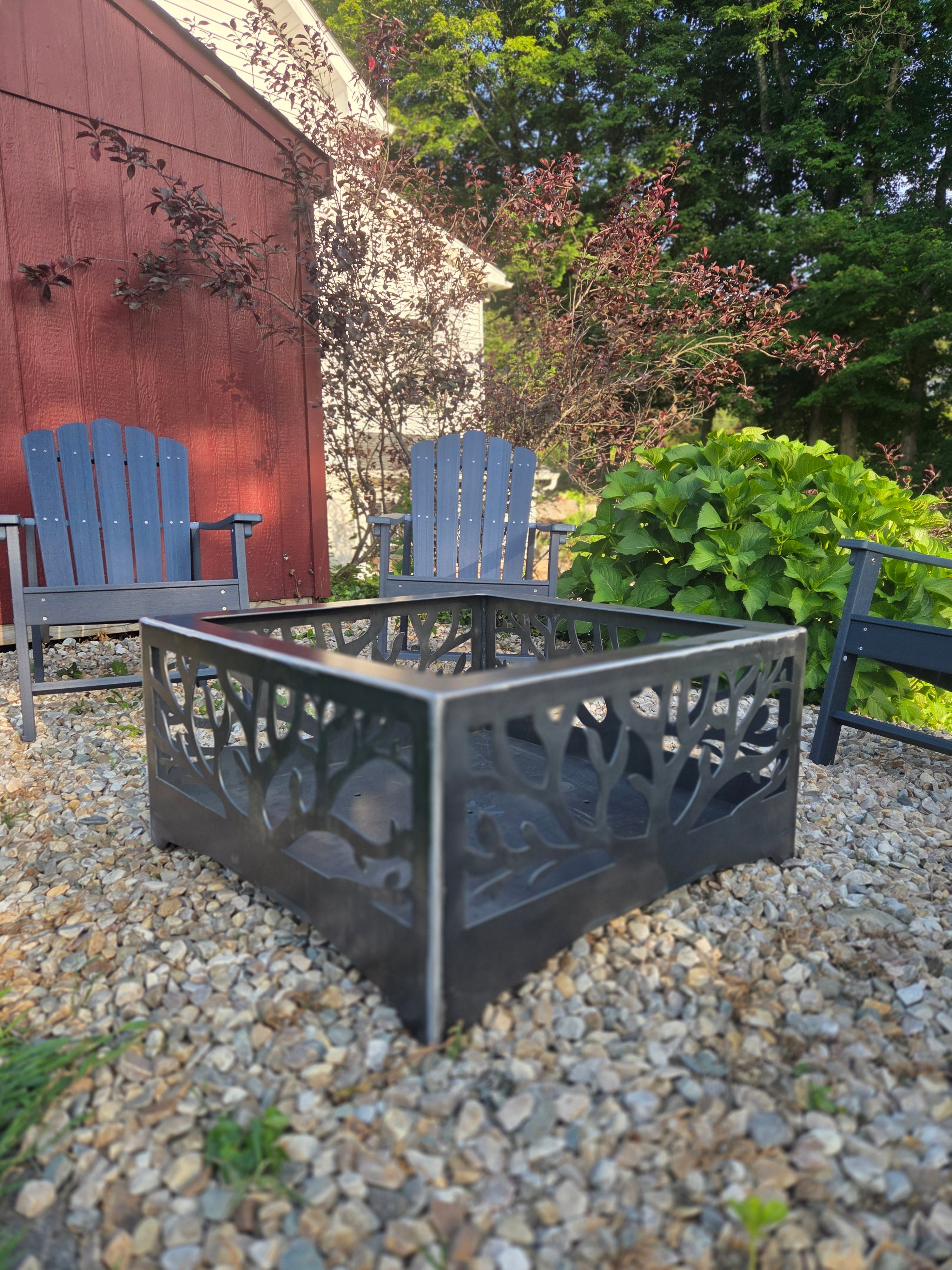 Tree firepit