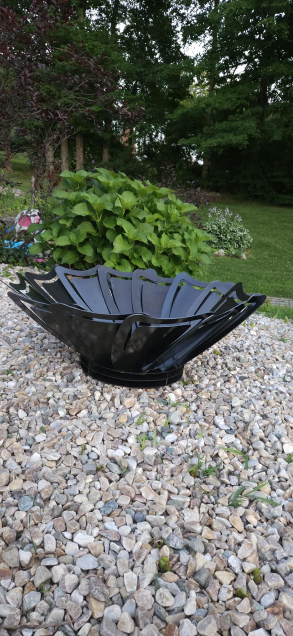 39" collapsible firepit
