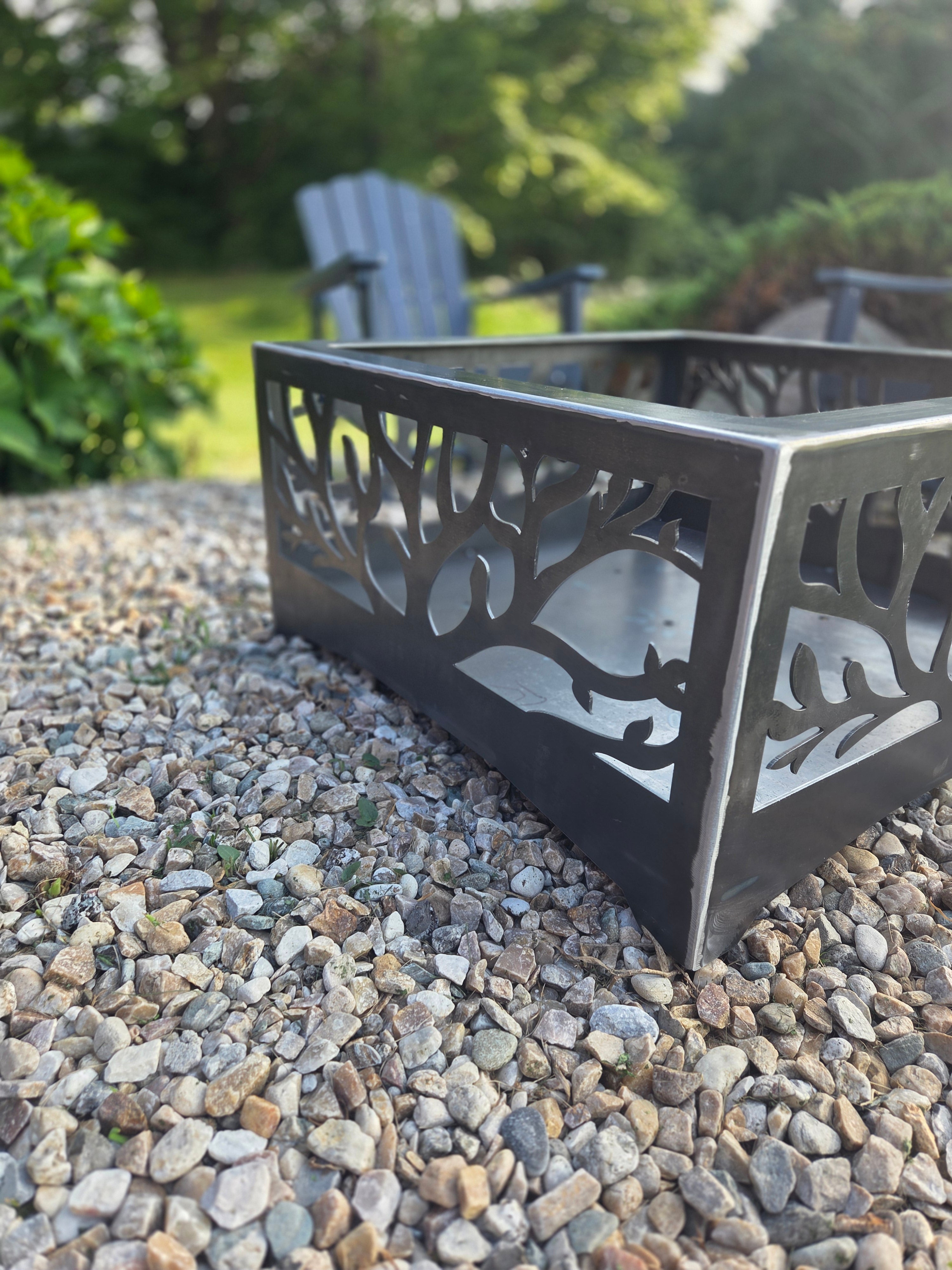Tree firepit