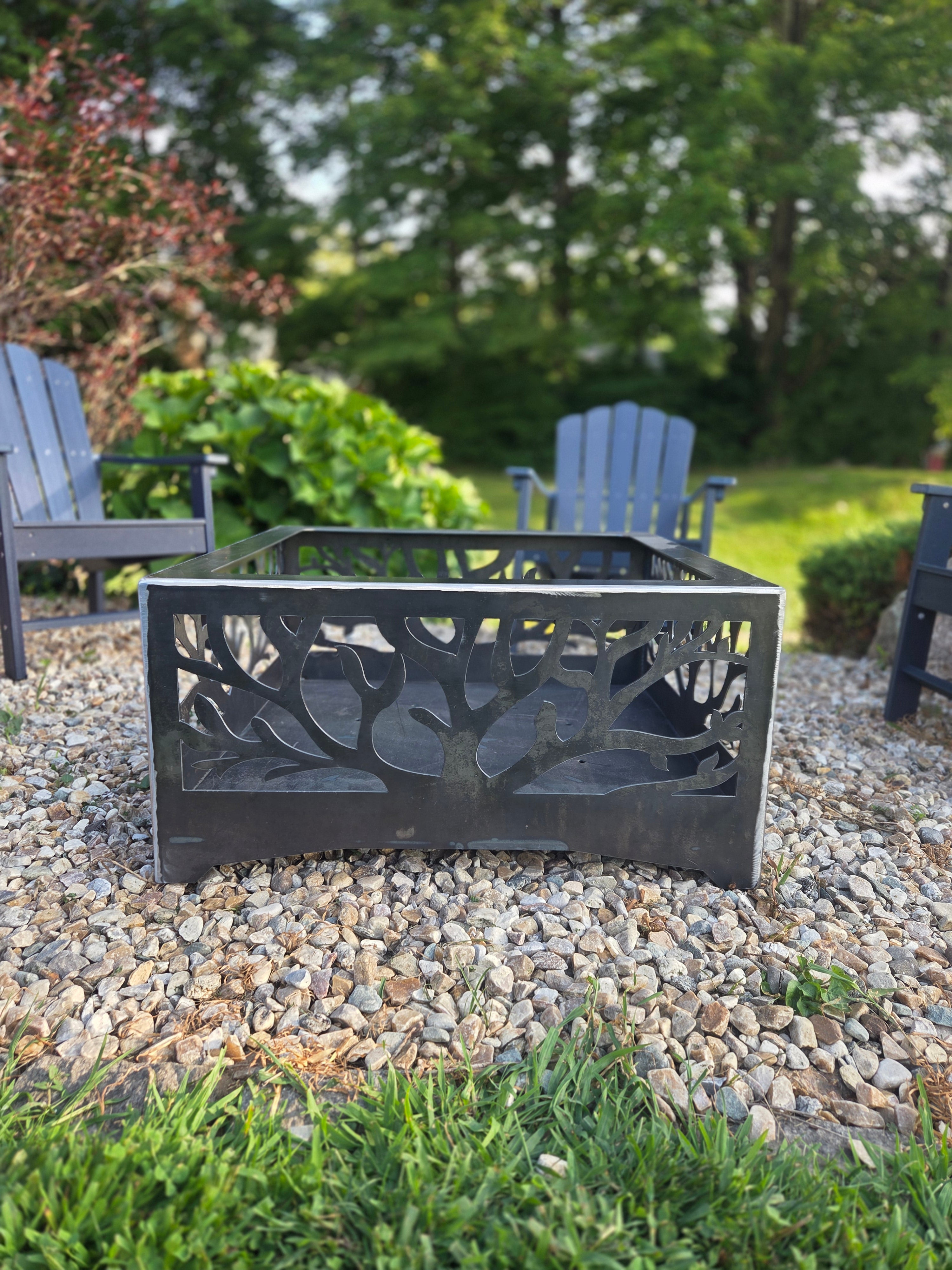 Tree firepit