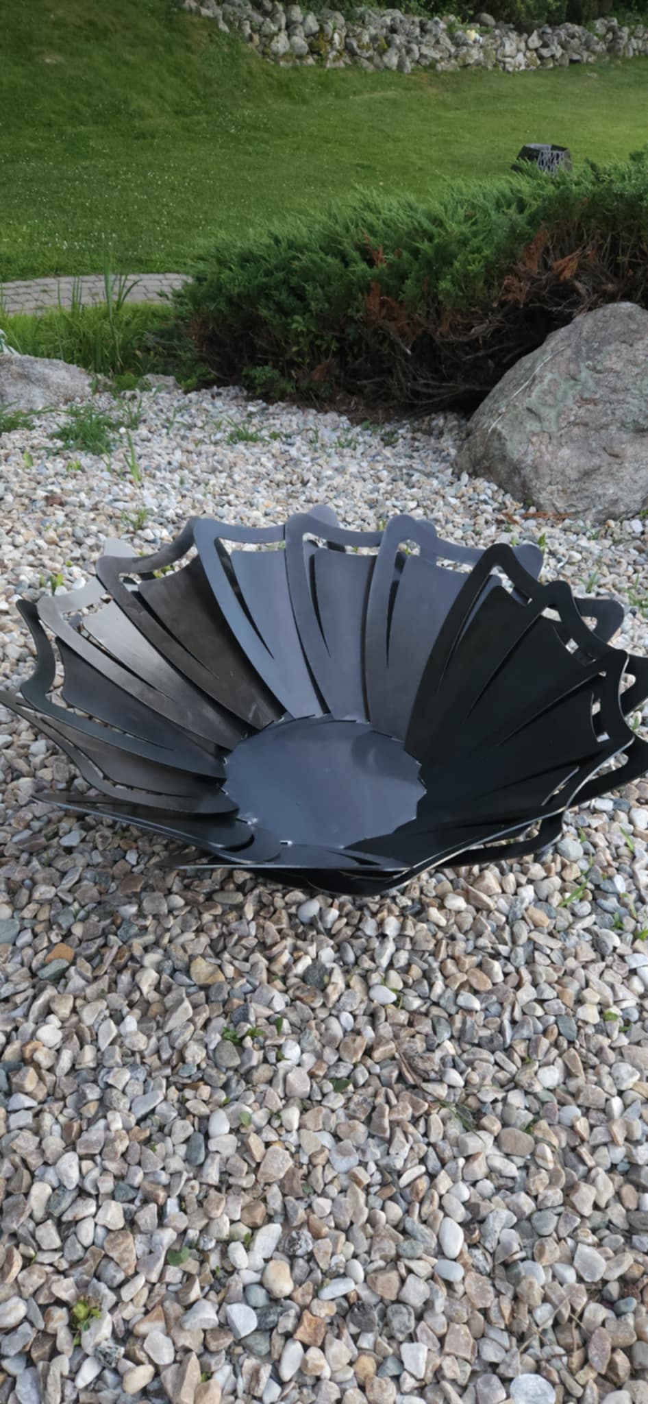 39" collapsible firepit