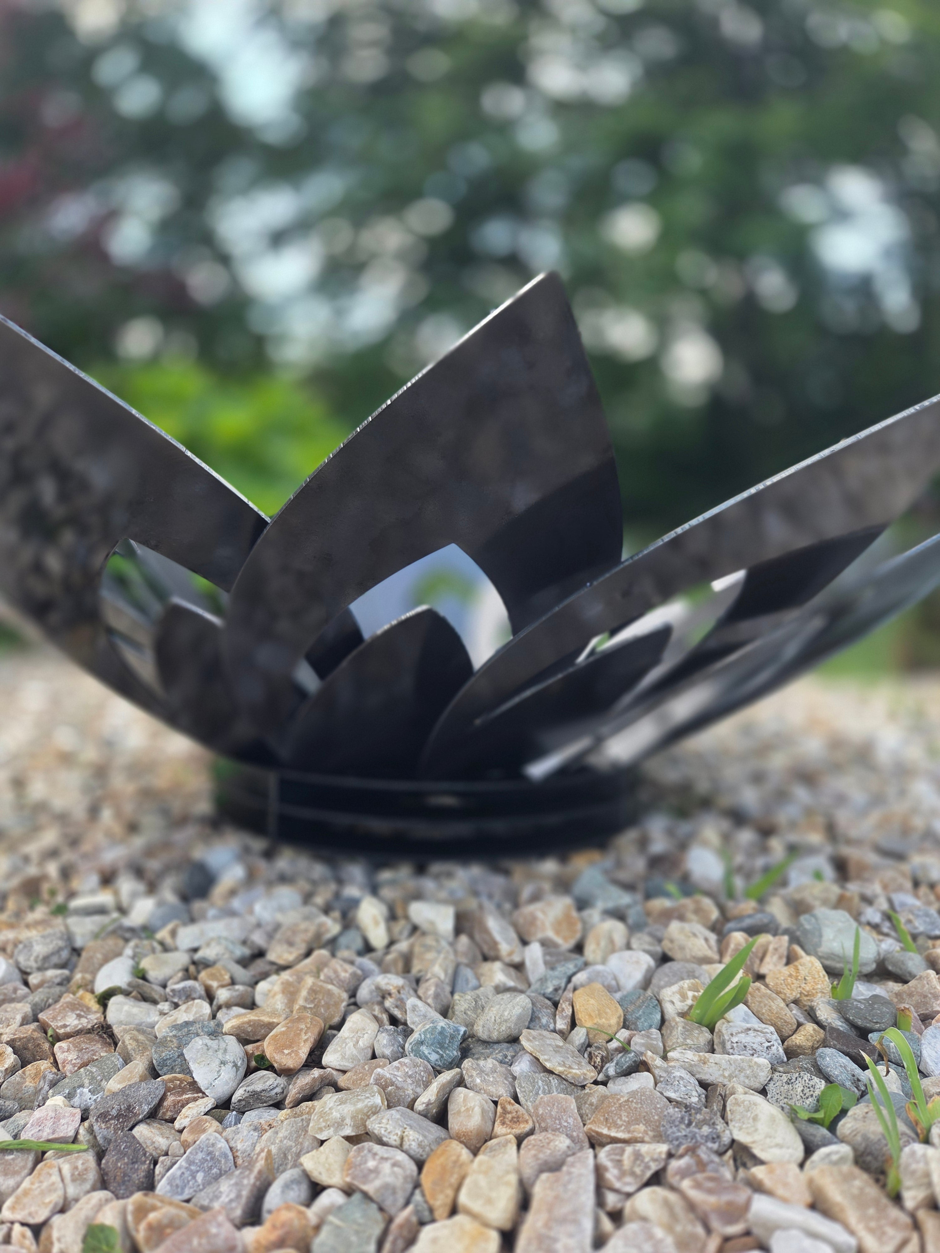 Flower firepit
