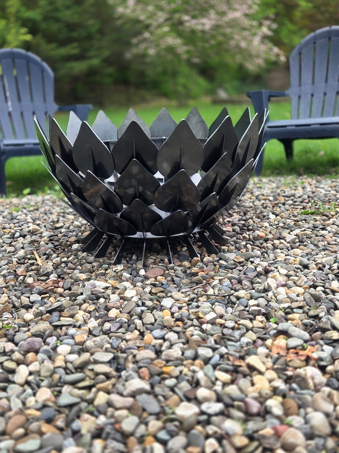 Dragonscale firepit