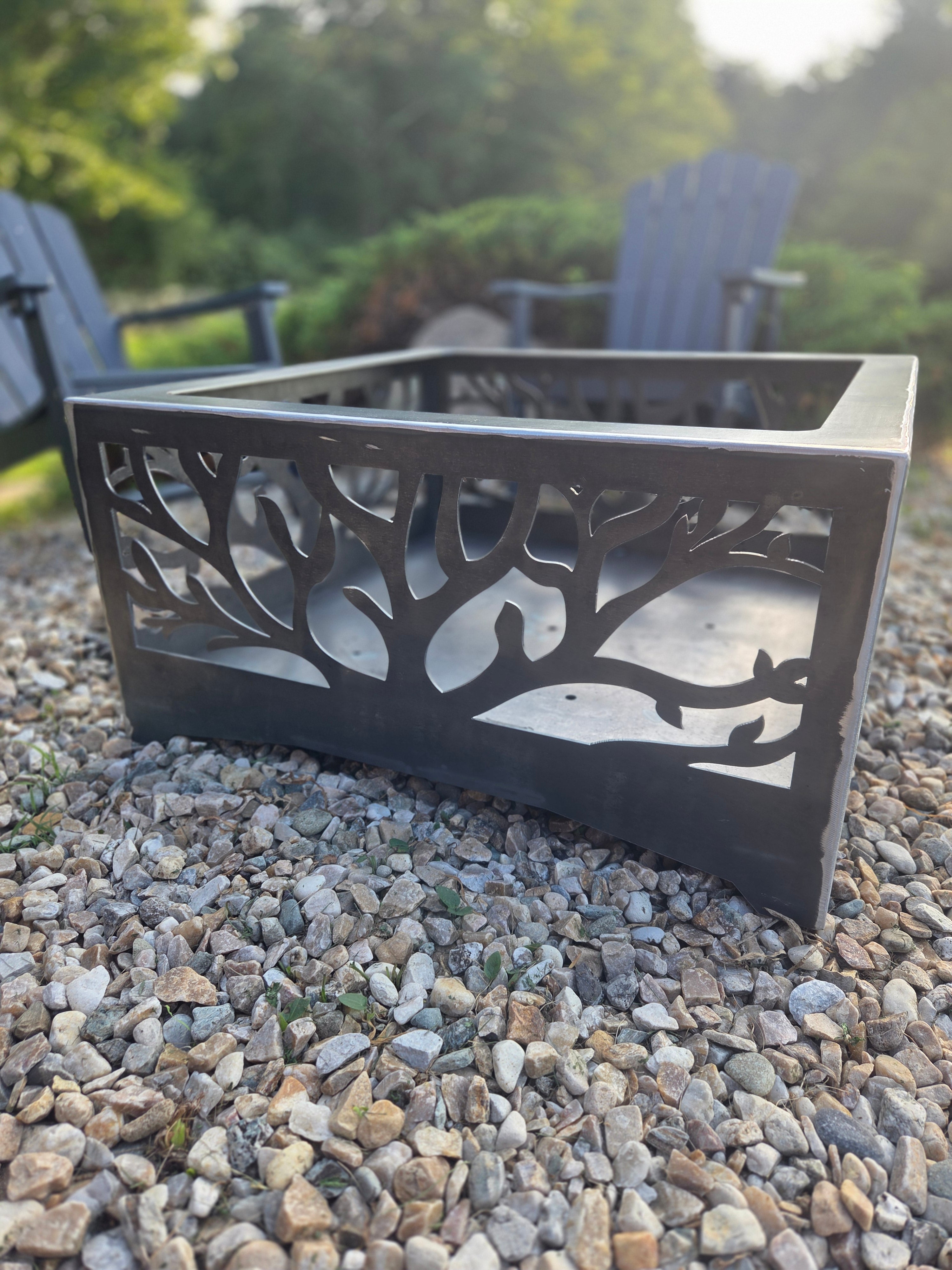 Tree firepit
