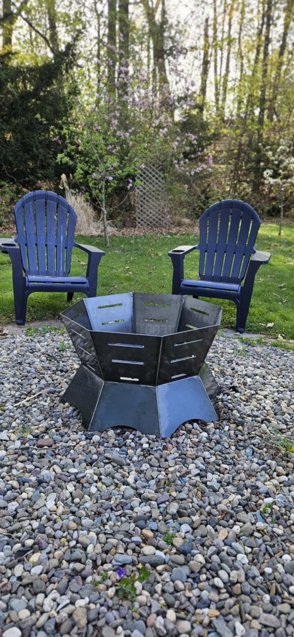 28" octagon firepit
