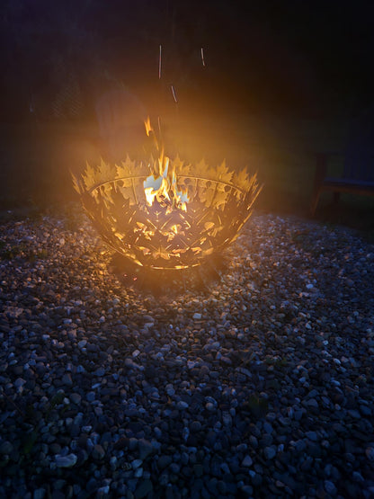 36&quot; Mapleleaf firepit