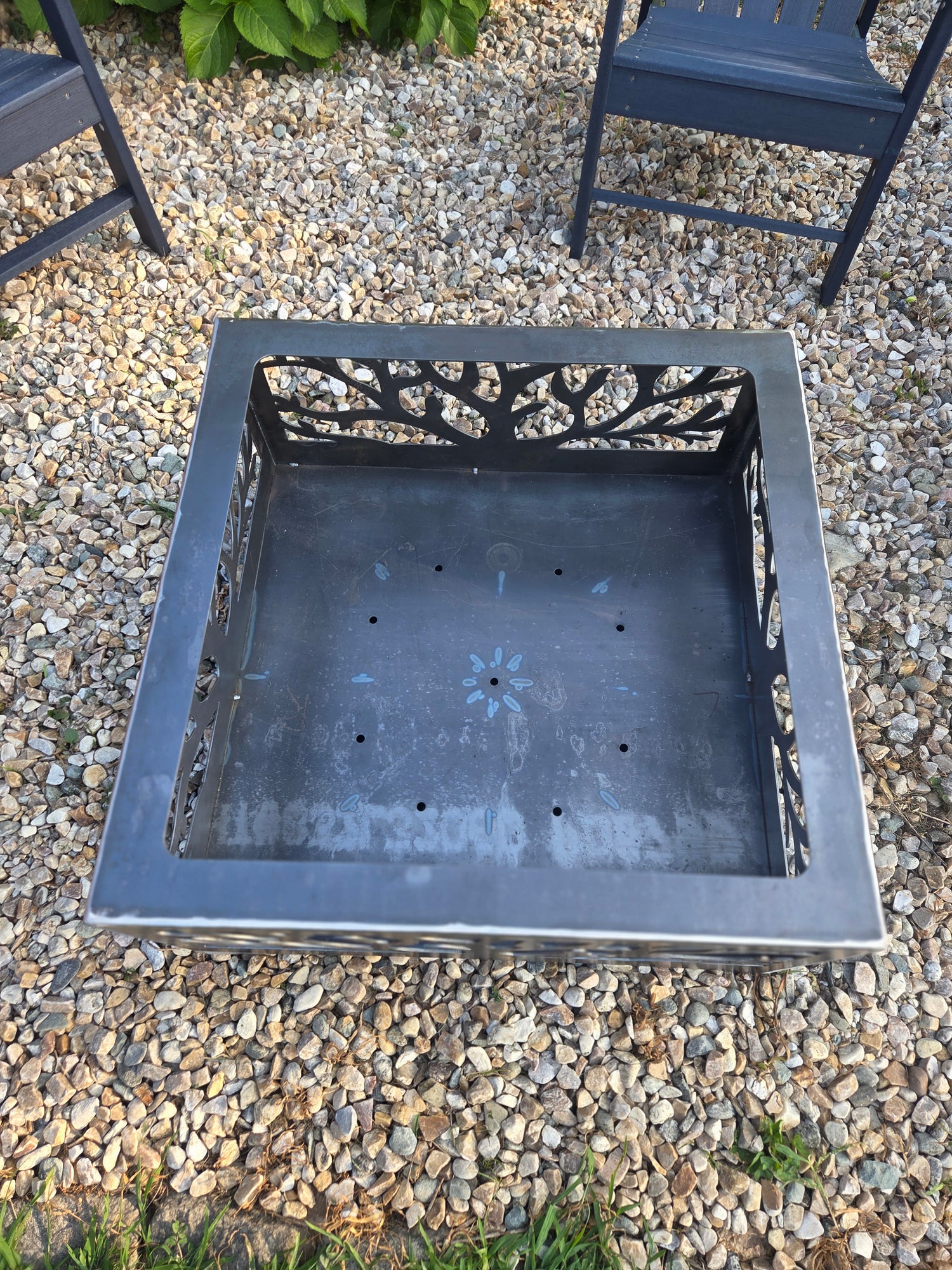 Tree firepit