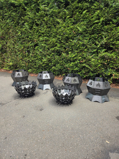 Dragonscale firepit