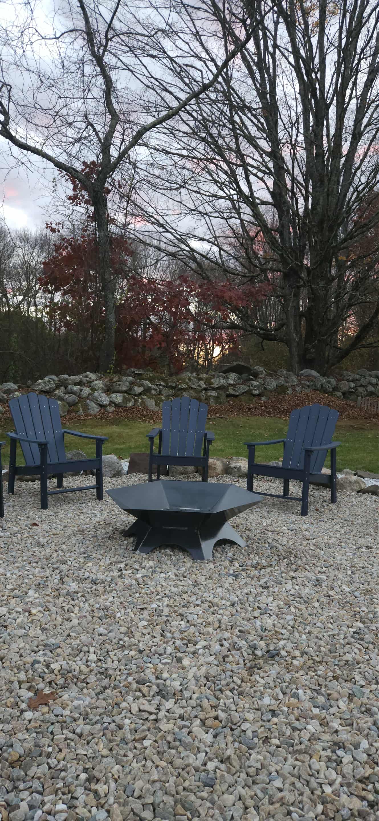 37&quot;x37&quot; hexagon firepit with removable cooktop