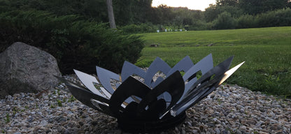 Flower firepit