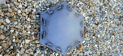 24" collapsable swirl pattern firepit