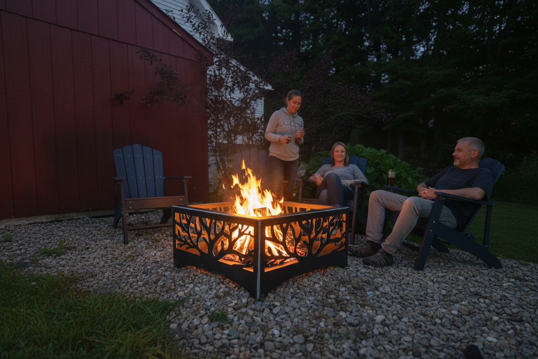 Tree firepit