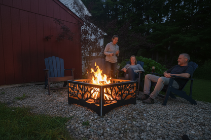 Tree firepit