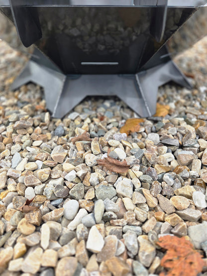 The Atlas 36 – Octagon Fire Pit with Removable Cooktop