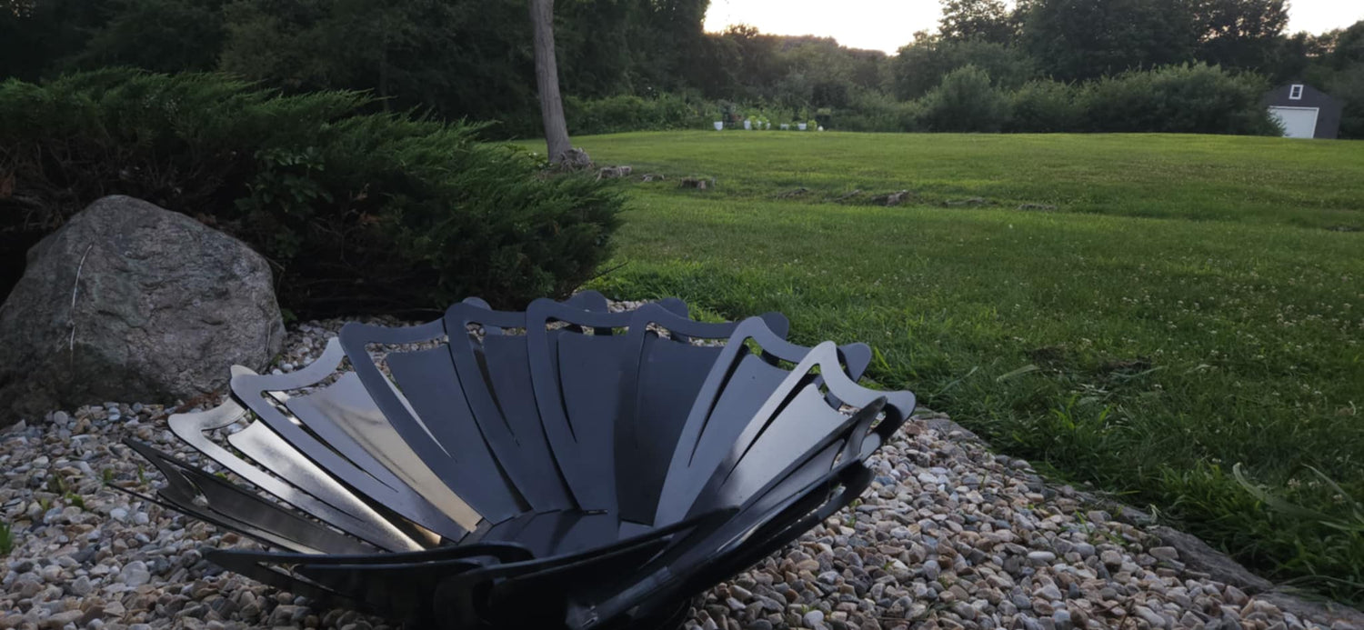 39&quot; collapsible firepit