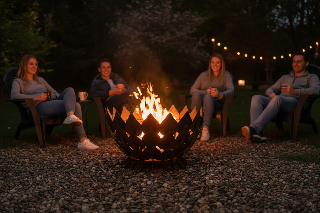 Dragonscale firepit