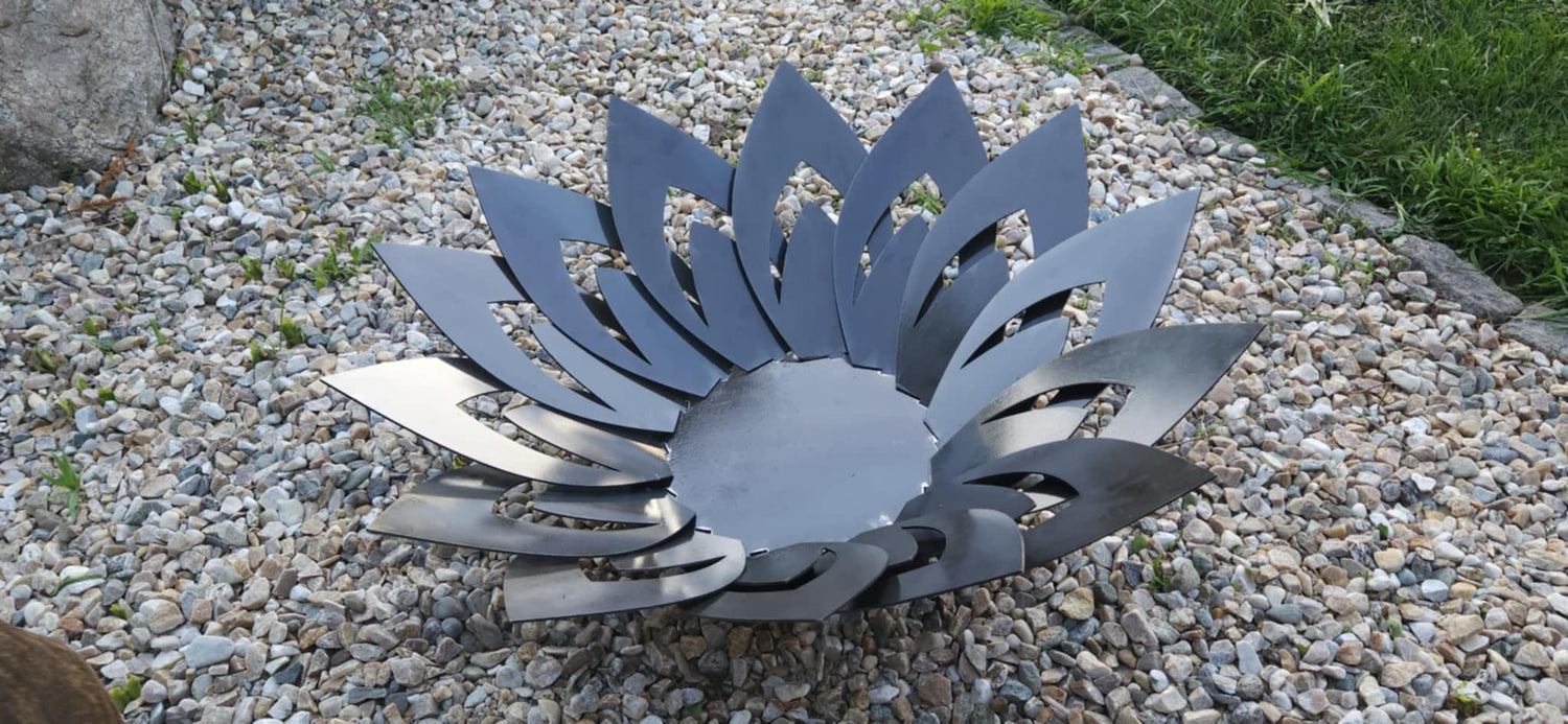 Flower firepit